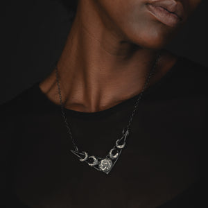 Stage Collapse Necklace // Sterling Silver