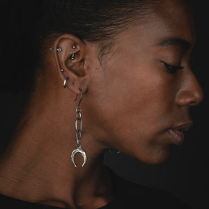 Cyanide Earring // Sterling Silver