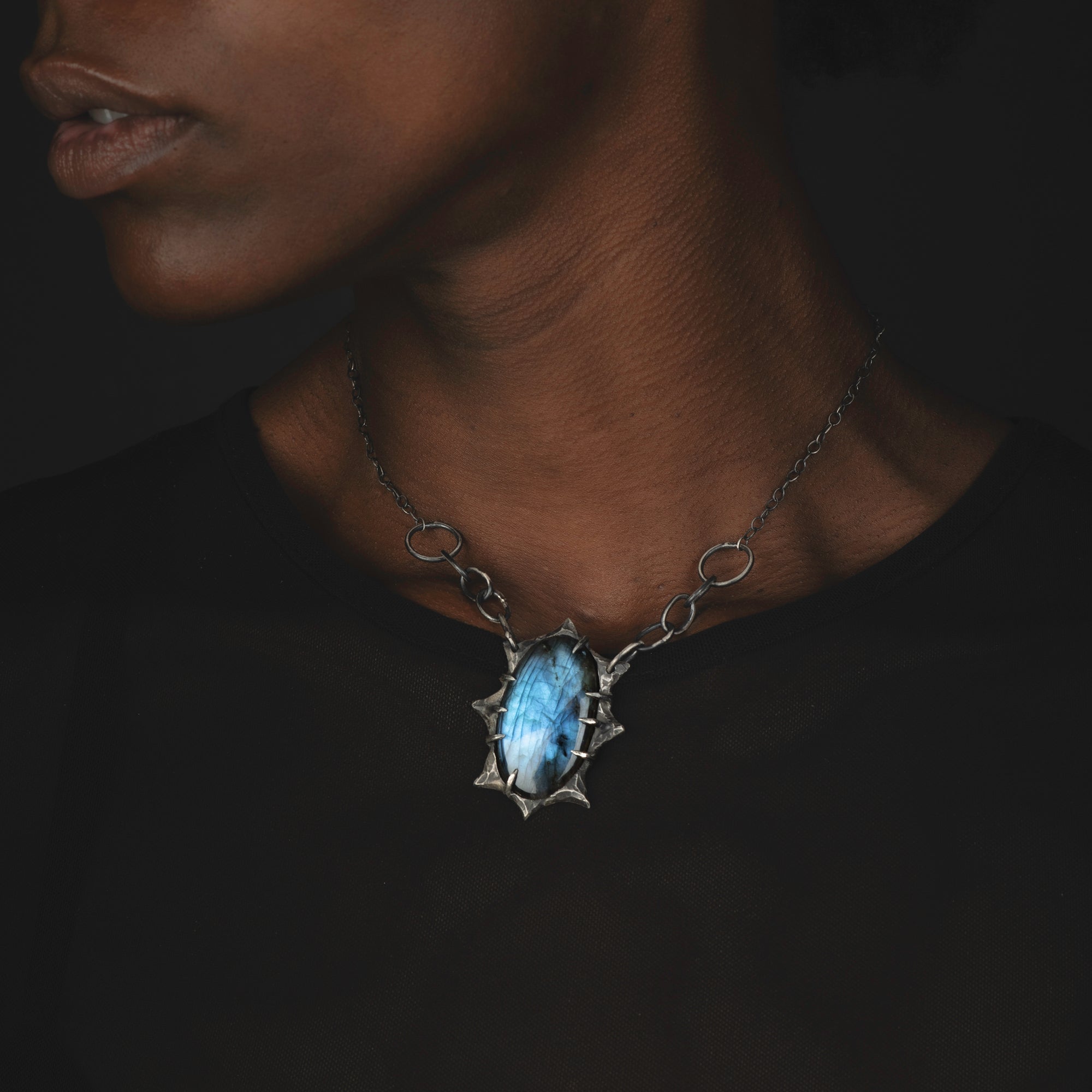 Shelter Necklace // Labradorite