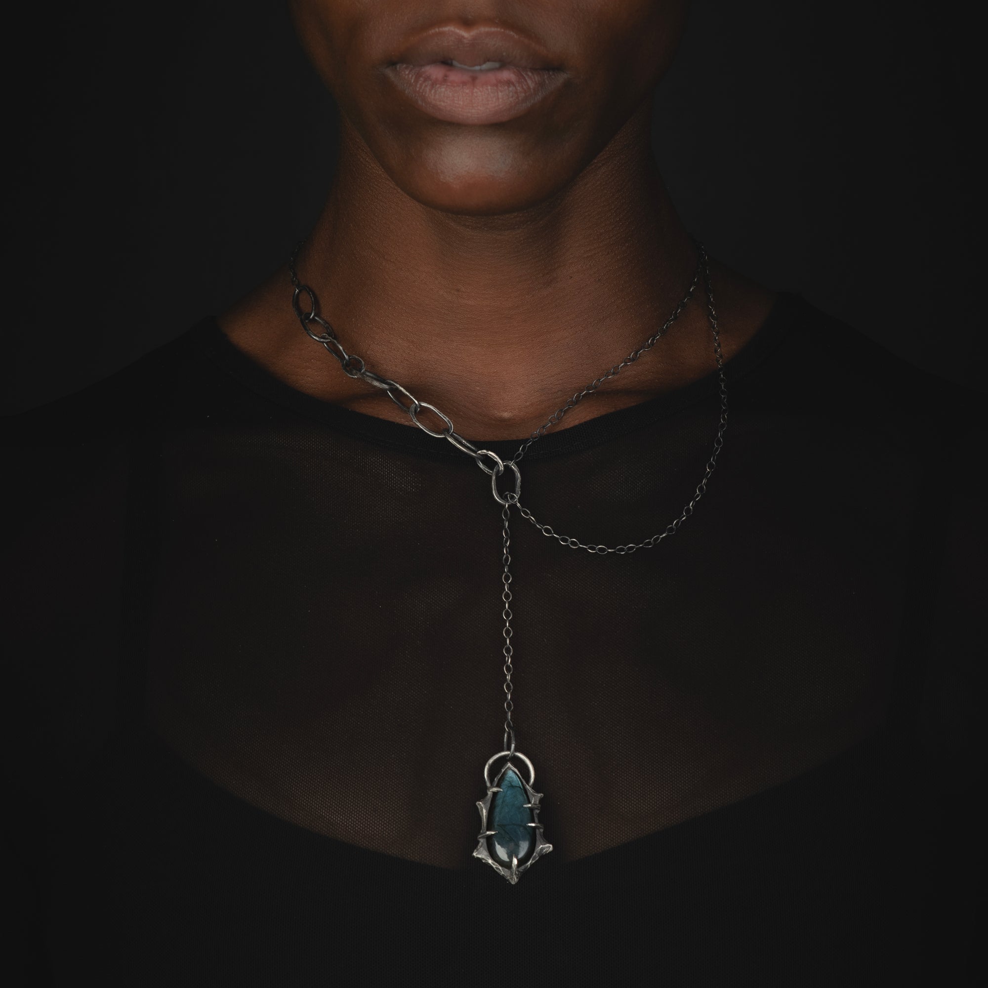 Night Necklace // Labradorite