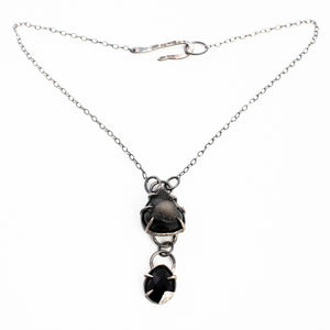 Run Me Out Necklace // Onyx Druzy // Onyx