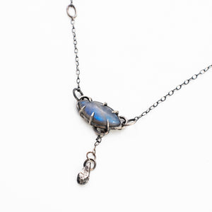 Crush Me Necklace // Labradorite