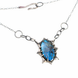 Shelter Necklace // Labradorite