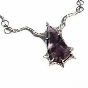 Flies Necklace // Amethyst